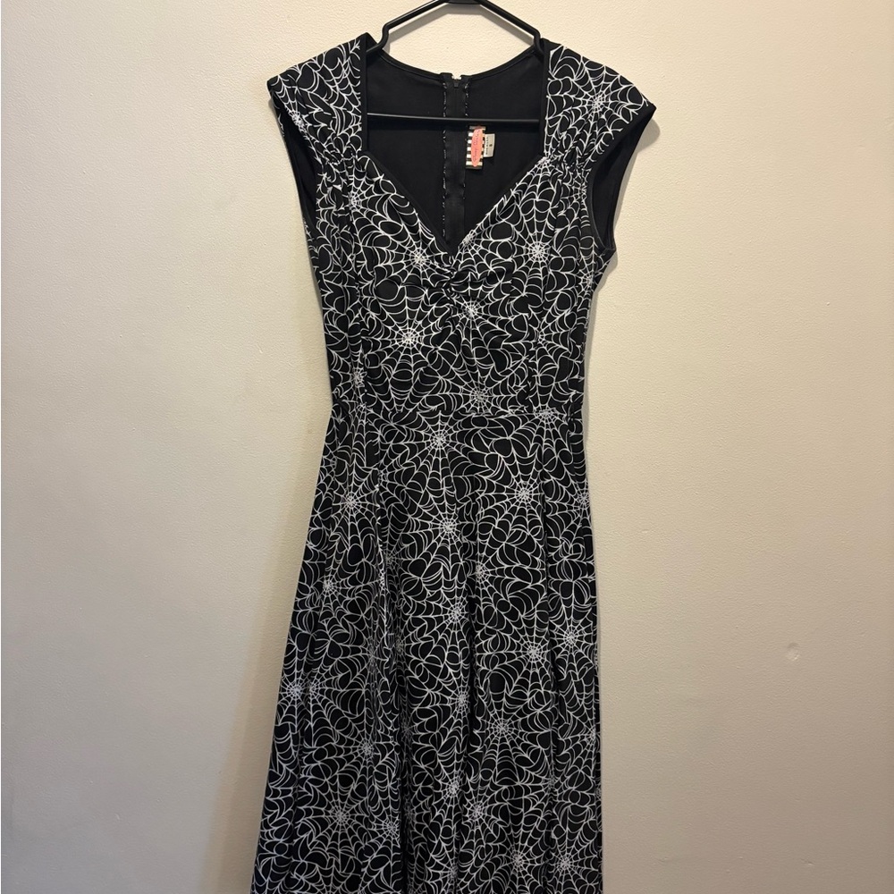 Pinup Couture Spiderweb Heidi Dress
